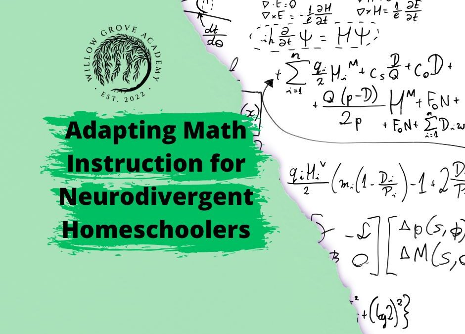 Adapting Math Instruction for Neurodivergent Homeschoolers