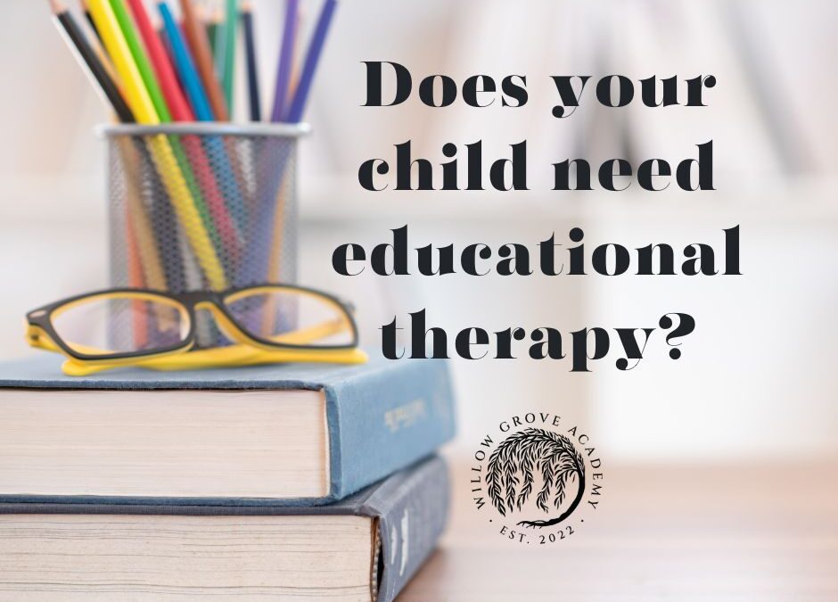 Does your child need educational therapy?